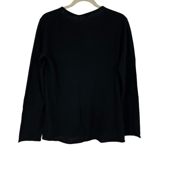 T by Alexander Wang Merino Wool Knit Top Black Women’s Small NWT - Picture 4 of 7